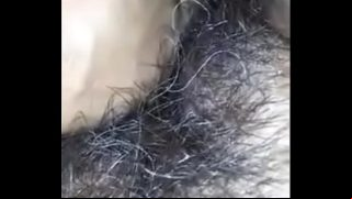 Desi wife hairy pussy fucked hard closeup Video