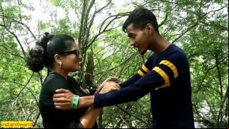 Indian Bihari Beautiful Bhabhi Outdoor Romance With Dever Video