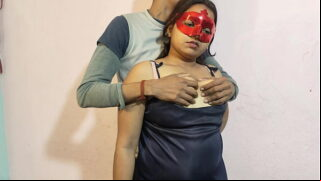 Indian Teen Small Tits Girl With Her Teacher Standing Doggystyle Fucks Pussy Video